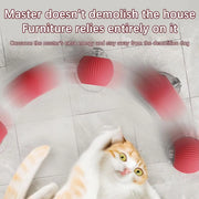 Smart Electric Cat Rolling Ball Toys Automatic Rolling Ball Faux Tail Rechargeable Smart Pet Interactive Playing Toy