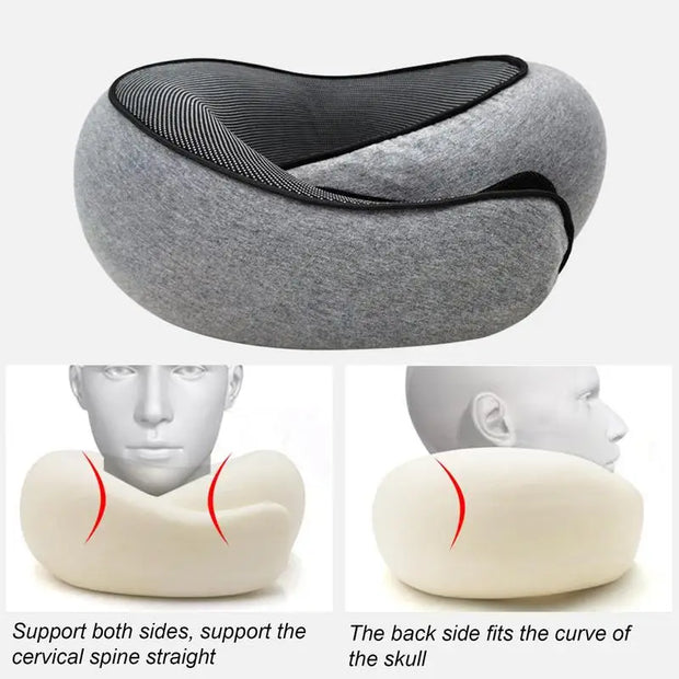 Memory Foam Travel Neck Pillow