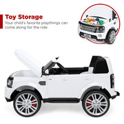 12V 2-Seater Licensed Land Rover Ride-On w/ Parent Remote Control