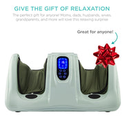 Therapeutic Foot Massager w/ High Intensity Rollers, Remote, 3 Modes